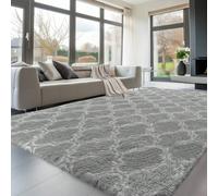 Shein Sour Lemon Alfombra Shaggy Alfombra Gris Salón 160x230 Lavable Antideslizante Alfombra Extra Grande Dormitorio Alfombras Modernas Y Esponjosas Alfombr