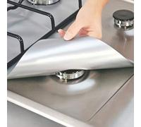 Shein Tapete protector para estufa de gas, tapete protector reutilizable premium para estufa de gas, cubierta para estufa, herramienta de limpieza de cocina