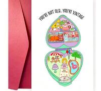Shein Tarjeta de cumpleaños divertida de Polly de los años 90 - Regalo perfecto para amigos, familiares y compañeros de trabajo en Navidad, Acción de Gracia