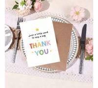 Shein Tarjetas de agradecimiento lindas para la fiesta de baby shower, tarjetas de agradecimiento divertidas para ella, tarjetas de agradecimiento para maes