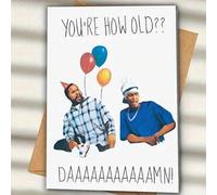 Shein Tarjetas de cumpleaños divertidas con sobres, tarjetas de cumpleaños perfectas para familiares y amigos, "¿Cuántos años tienes?", tarjetas de cumpleañ