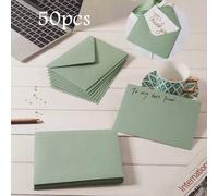 Shein Tarjetas de invitación y sobres elegantes y minimalistas, adecuados para el Día de San Valentín, graduaciones, bodas, fiestas, para invitar a amigos,