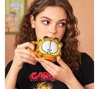 Shein Taza de cerámica con diseño de gato de 380ml, para café y té, regalo