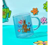 Shein Taza de vidrio de gran capacidad de 18.65 Oz 530ml con lindo patrón de lazo & gato, adecuada para bebidas calientes & frías como café, leche, jugo