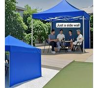 Shein Tela de carpa instantánea, protección para exteriores, tela impermeable reforzada, toldo para exteriores a prueba de viento, cortina parasol, adecuada
