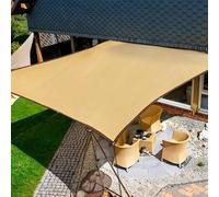 Shein Tela de sombra para patio al aire libre, pantalla de privacidad para el jardín resistente a los rayos UV y reforzada con ojales, malla de sombreado du