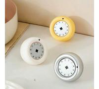 Shein Temporizador de cocina mecánico magnético, temporizador de cuenta regresiva visual con alarma fuerte, recordatorio de cocción sin batería, herramienta