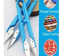 Shein Tijeras de coser, corta-hilos, tijeras multiusos en forma de U adecuadas para el hogar, la escuela, la costura y los proyectos de manualidades. Tijera