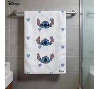 Shein Toalla de color púrpura claro con estampado de acuarela de Stitch de Disney, 1 pieza, 2 unidades, 3 unidades, 4 unidades, 5 unidades, paquete de 6 uni