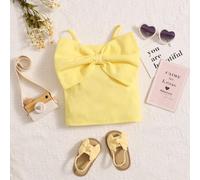 Shein Top De Cami Frontal Con Arco Para Niña Joven