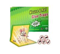 Shein Trampa para ratones con pegamento fuerte para ratas. Trampa adhesiva para insectos. Trampas adhesivas súper pegajosas para ratas, trampas adhesivas pa