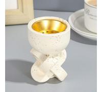Shein Un quemador de incienso de diseño delicado, compacto y minimalista de resina. Adecuado para la decoración del hogar, la oficina, los festivales y los