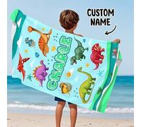 Shein Una toalla de playa personalizada para niños es el regalo de cumpleaños perfecto para el verano, adecuada para diversas ocasiones veraniegas. Toallas