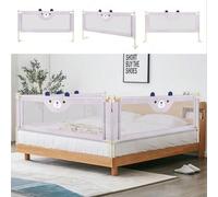 Shein Valla para bebés, con estampado de osos, parque de valla para cuna, malla transpirable y regulable en altura, protección infantil 175x100x26 cm/200x10