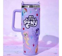 Shein Vaso de 40 onzas con asa, vaso aislado, botella de agua al vacío aislada, taza de viaje de acero inoxidable, taza para auto