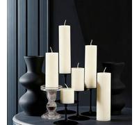 Shein Vela con engranaje estilo nórdico blanco (Disponible en múltiples tamaños) - Apariencia exquisita y elegante, adecuada para decoración del hogar, deco