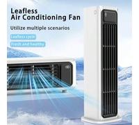 Shein Ventilador de Torre de Escritorio, Ventilador Oscilante Portátil, 100 Ajustes de Velocidad, Batería Recargable de 1800mAh*2, Doble Circulación de Aire
