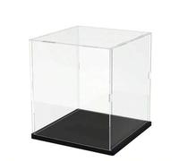 Shein Vitrina de Exhibición Coleccionable, Caja de Acrílico Transparente Ensamblada, Alternativa a la Caja de Vidrio, Utilizada para Exhibir Figuras, Almace