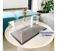 Shein Vitrina para coleccionables, caja de acrílico transparente para ensamblar, alternativa a la vitrina de cristal para exhibir figuras de acción, almacen