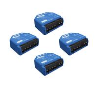 Shelly 1 Gen3 Pack de 4 Interruptores Inteligentes WiFi/Bluetooth