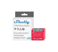 Shelly 1PM Mini Gen4 - Pack da 10