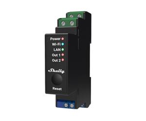 Shelly 2 Pro - Módulo WiFi/BT/LAN