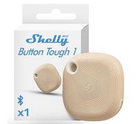 Shelly Botón mando Button Tough1 Moka Bluetooth IP54 Alcance 10 a 30 m Batería 2 años Cifrado