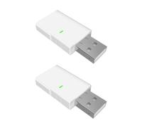 Shelly BLU Gateway | Pack de 2 | Puerta de enlace WiFi Bluetooth en un dongle USB-A | Domótica | Compatible con Alexa y Google Home | Aplicación iOS Android | Inalámbrico [Clase energética B]