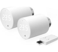 Shelly Cabezal termostático BLU TRV Bluetooth + Gateway BLU Gen3 WiFi Pack de 2