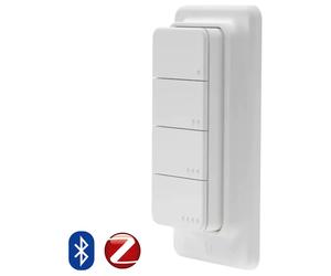 Shelly Comando inteligente de cenários BT/Zigbee, 4 botões - Shelly BLU RC Button 4 ZB