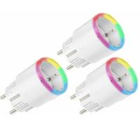 SHELLY Enchufe inteligente Wifi Plug S Gen3, Matter, blanco, 3 piezas