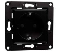Shelly Enchufe de pared Schuko EU 16A Negro