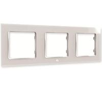 Shelly home accessories wall frame 3' wandtaster rahmen 3-fach weiß