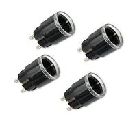 Shelly Plug S Gen3 Negro - Enchufe inteligente, medición de potencia, 12 A, 2500 W, temporizador, enchufe certificado mate, calefacción y refrigeración, Alexa y Google, no requiere concentrador (4