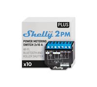 Shelly Plus 2PM Gen2 - Paquete de 10