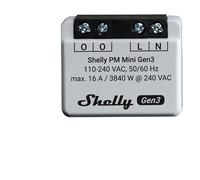 Shelly Plus PM Mini Gen 3 Interruptor inalámbrico Wi-Fi, Bluetooth