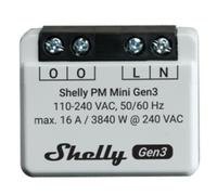 Shelly pm mini gen3 interruptor eléctrico interruptor inteligente 1p