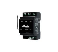 Shelly Interruptor de relé Z-Wave Qubino Wave PRO 3 – 3 canales (16A), contactos secos