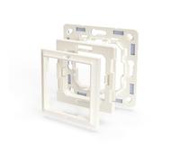 Shelly Wall Adapter - Placa De Pared Adaptador Gira/Merten, Interruptor No Incluido