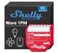 Shelly Módulo Z-Wave 1PM – Relé 1 canal 16 A con medidor de consumo