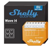 Shelly Módulo Z-Wave Qubino i4 – 4 entradas digitales, bajo consumo, requiere hub Z-Wave