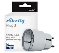 Shelly wave plug s- enchufe inteligente z-wave, 12 a (2500 w), tipo e,