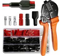 shengbowi Powerpol - Juego de conectores (110 unidades) | Conector de contacto AWG10-20 de 15 A, 30 A, 45 A, color rojo y negro