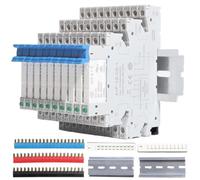 Shengbowi Relé electromagnético de potencia de 24 V, 10 unidades, HF41F/24-ZS 6A