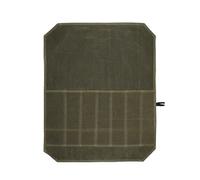 SHENJMAI Bolsa Enrollable for Cubiertos, Porta Cuchillos de Lona, Resistente al Agua, con 7 Ranuras