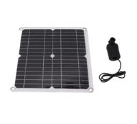 shenruifa Bomba de pozo solar, DC12 V, 22 W, juego de bombas de agua solar con gran caudal para la acuicultura