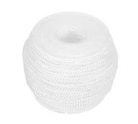 SHERCHPRY Cuerda de Nylon Trenzada para Persianas Romanas de 50 Metros, Color Blanco, Fácil de Tejer, Adecuado para Decoración de Ventanas y Manualidades