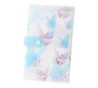 SHERCHPRY Libro Organizador de Pegatinas para Uñas Diy, Álbum Almacenamiento Portátil para Salón, Tamaño Mediano, Colección y Exhibición de Calcomanías para Uñas de Uso Personal