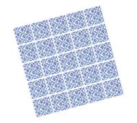 SHERCHPRY Servilletas de Papel Azul para Fiestas y Cenas, Diseño Impreso Práctico, 100 Hojas Estilo Delicado y Creativo para Entretenimiento Diario