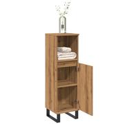 ShGaxin Armario de baño Madera de ingeniería Roble Artisan 30x30x100 cm, Muebles De Baño, Muebles De Armario, Mueble Baño Auxiliar, Armario pequeño857212